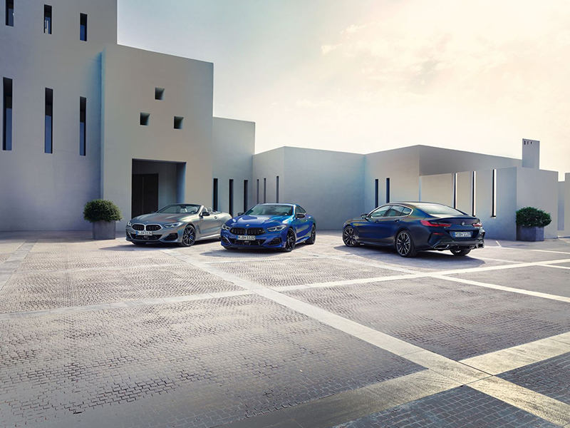 إطلاق طرازات BMW 8 الجديدة كلياً في أبوظبي
